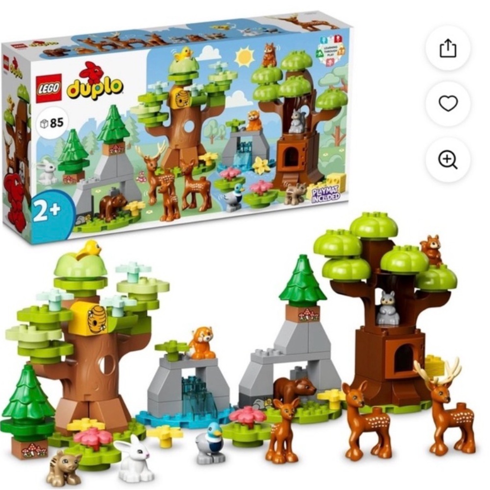 LEGO DUPLO Wild Animals of Europe Set